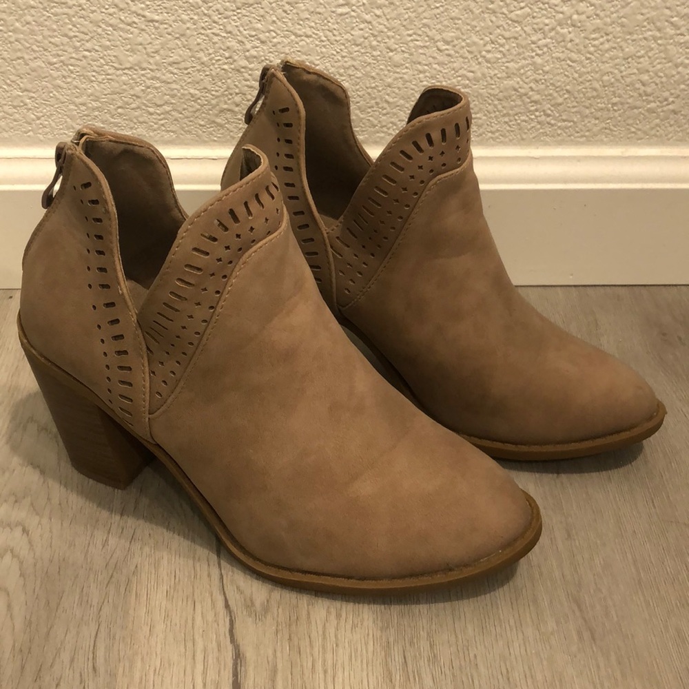 Nude Booties